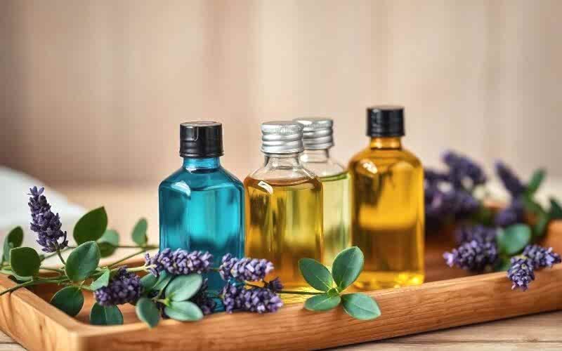 Atakum masaj seansında kullanılan aromatik yağlar ve lavanta